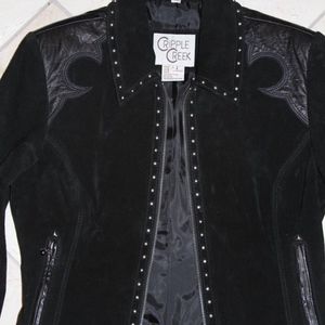 Cripple Creek Suede Leather Jacket